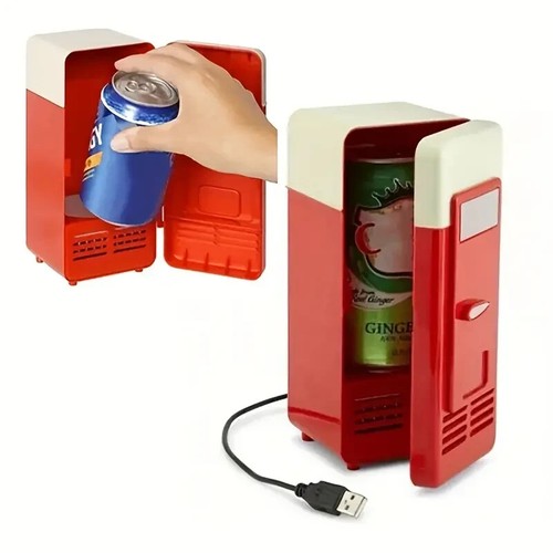 Mini frigo usb rosso - usb,