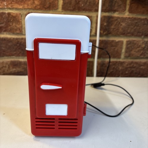 Mini frigo usb rosso - frigo,